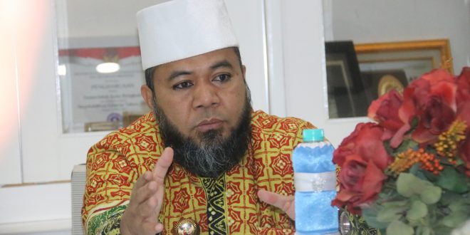 Helmi Hasan saat RUPS dengan PT BPRS Fadhilah